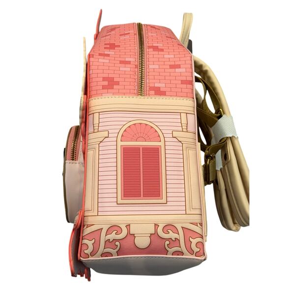 EXCLUSIVE Loungefly Disney Paris Disneyland Hotel Clock Mickey Mini Backpack NWT